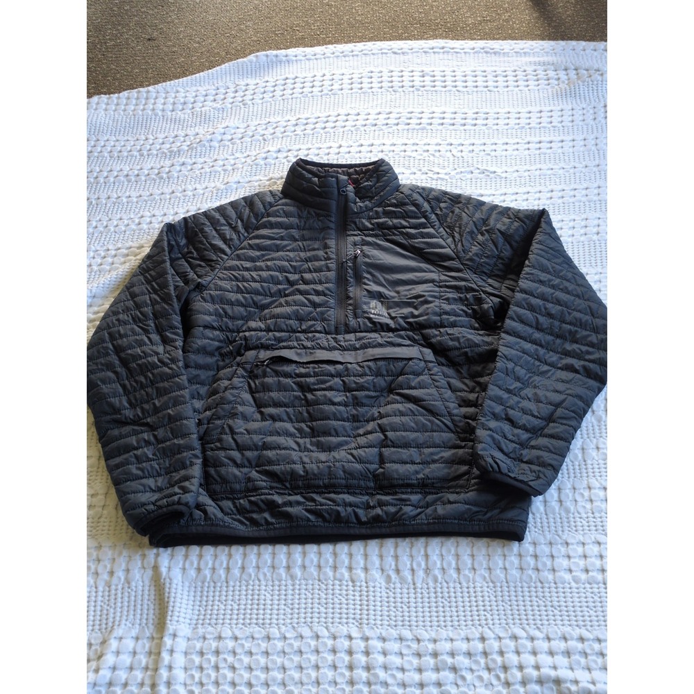 Topo Designs Global Puffer Pullover Jacket Sz Medium Women's Half Zip Mock Neck